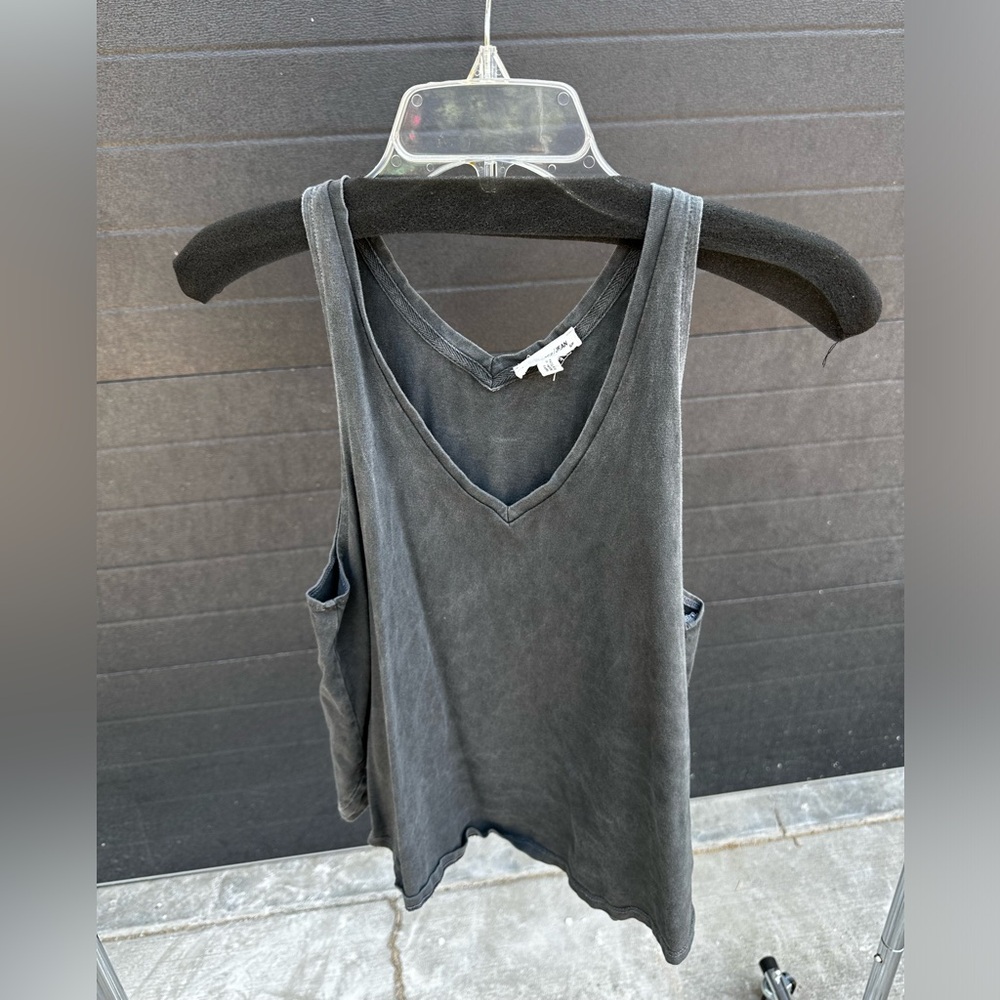 rag & bone Grey Jean Tank Top